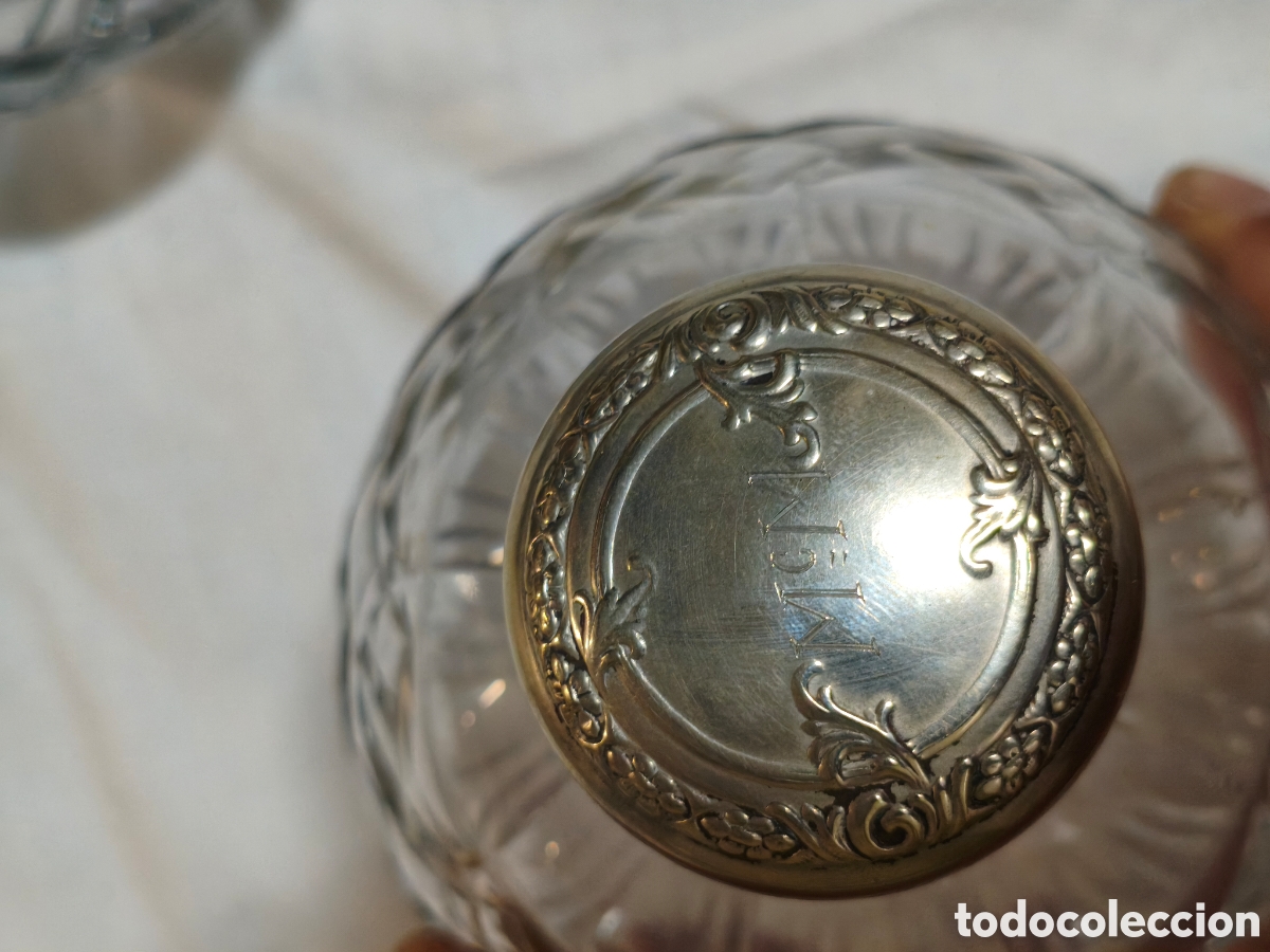 Antig&uuml;edades: Botellas cristal de bohemia - Foto 3