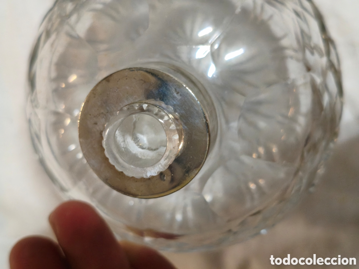Antig&uuml;edades: Botellas cristal de bohemia - Foto 4