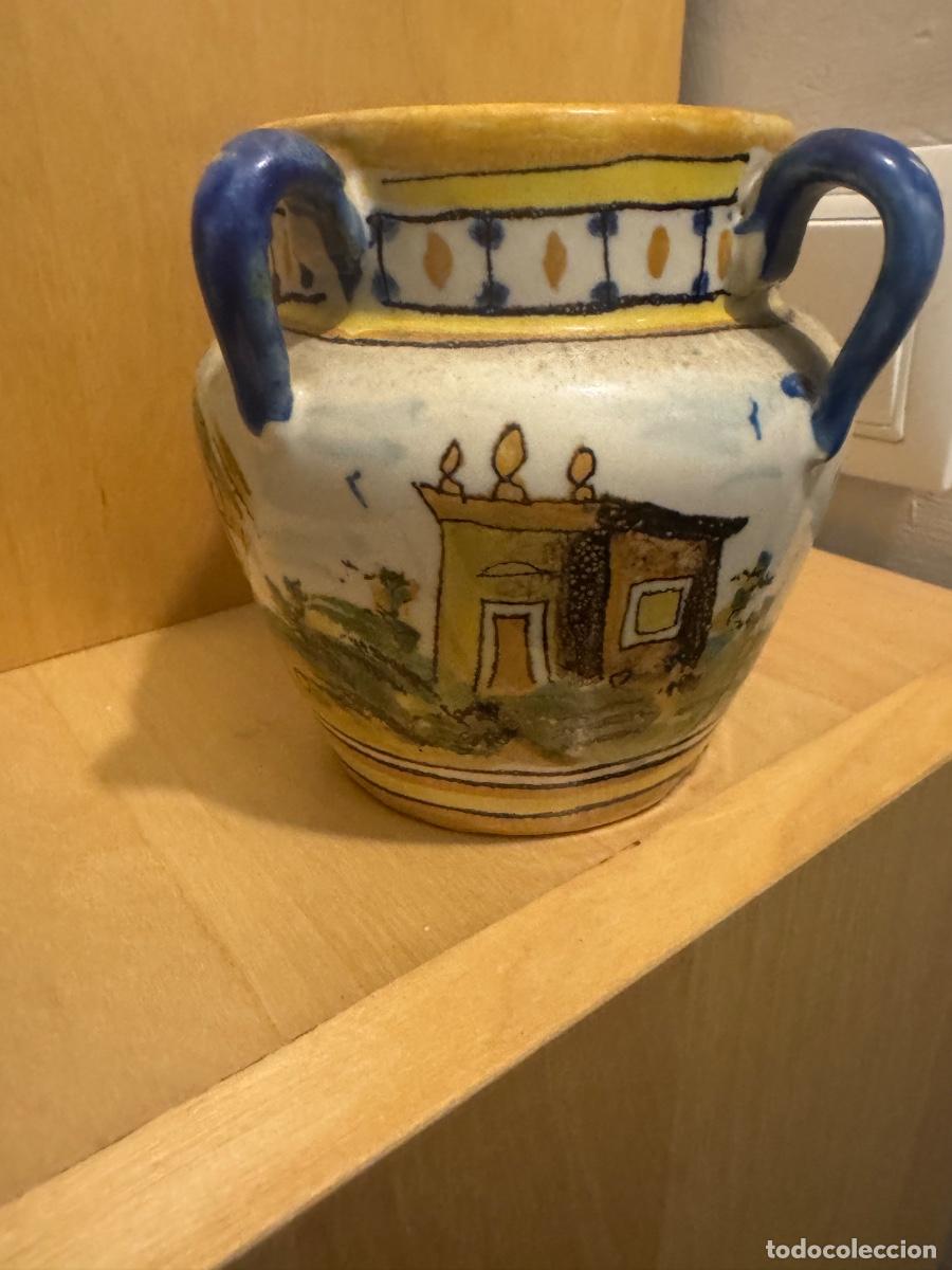 Antig&uuml;edades: Antiguo jarr&oacute;n Talavera - Foto 1