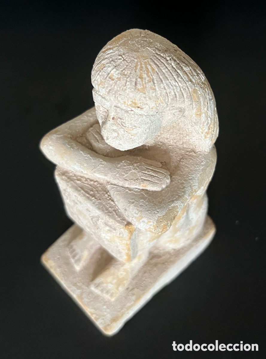Antig&uuml;edades: Cube Statuette Limestone - Foto 5