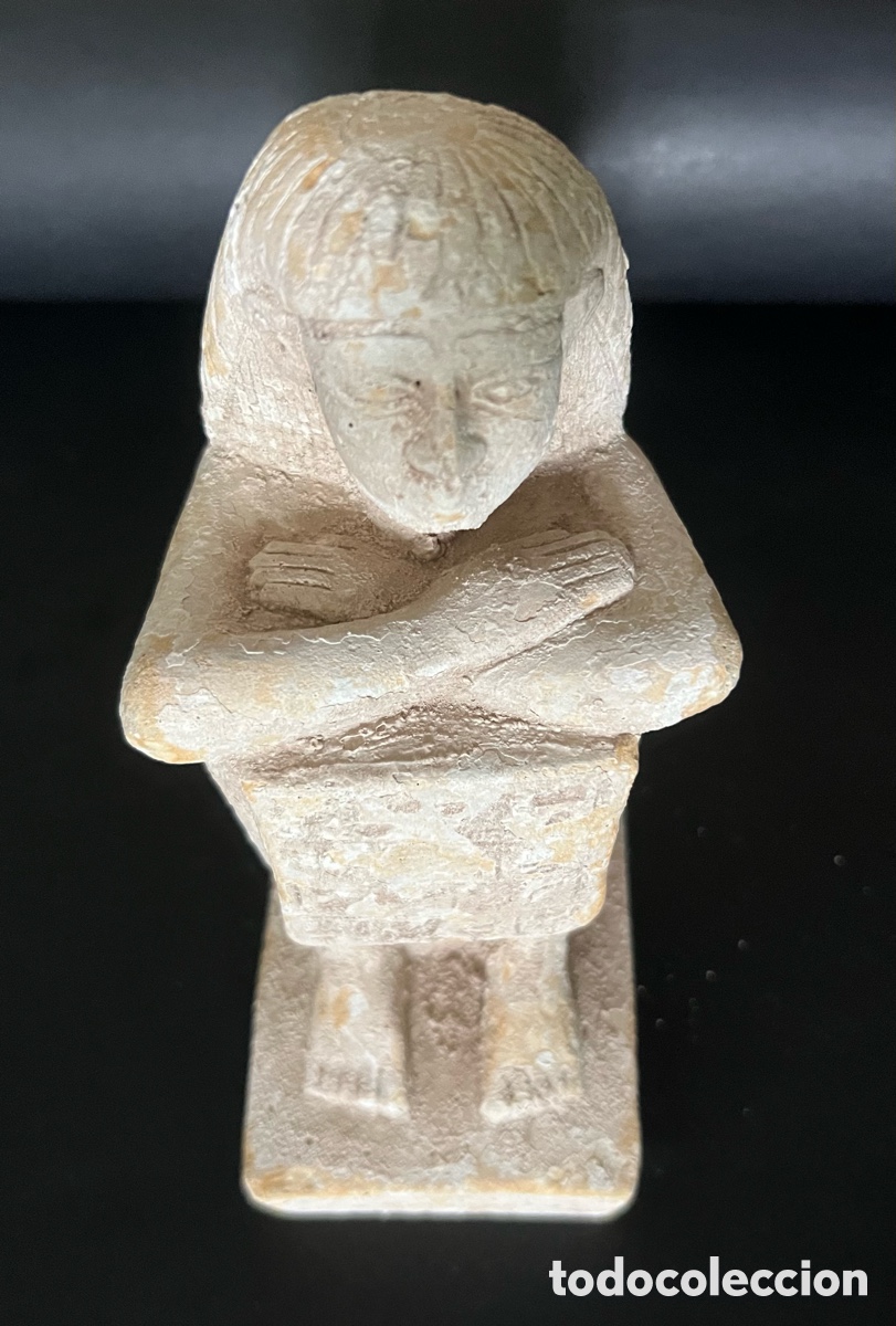 Antig&uuml;edades: Cube Statuette Limestone - Foto 6