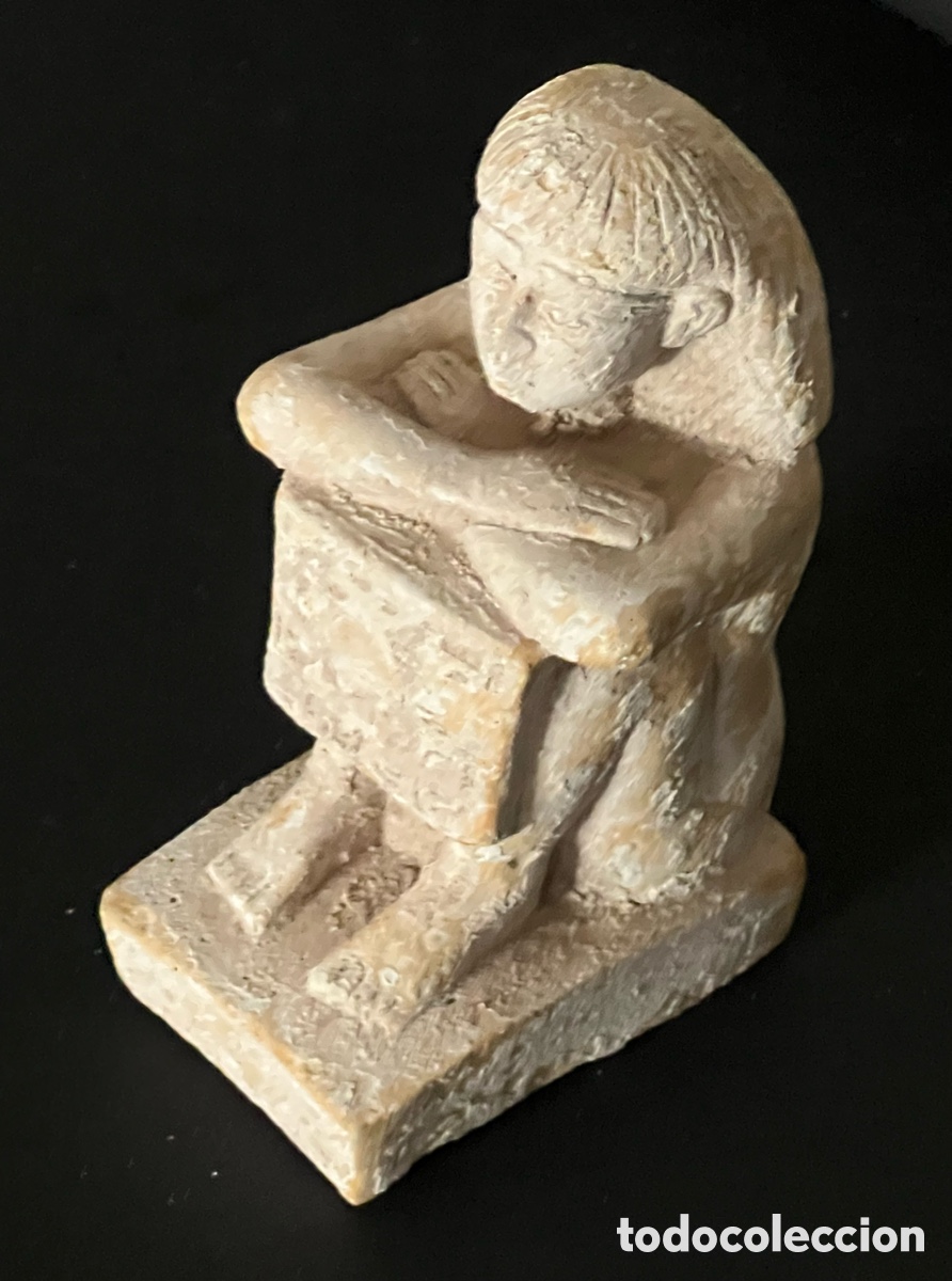 Antig&uuml;edades: Cube Statuette Limestone - Foto 8