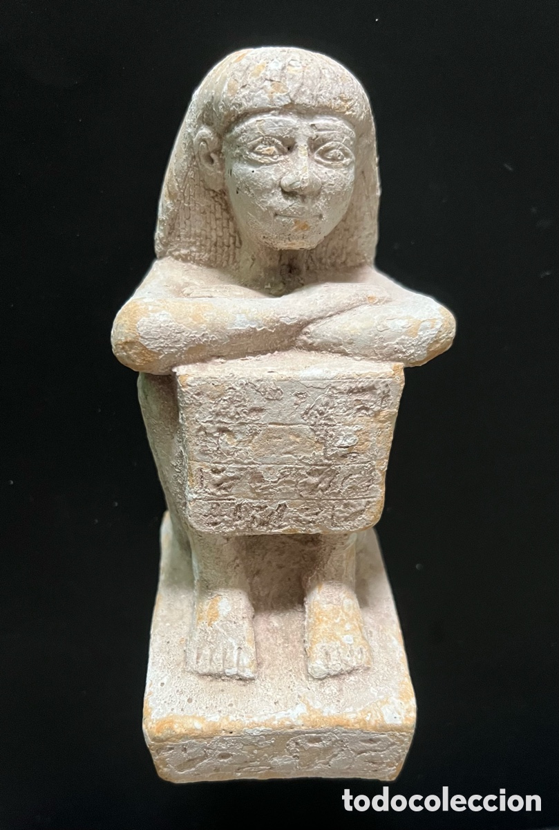 Antig&uuml;edades: Cube Statuette Limestone - Foto 13