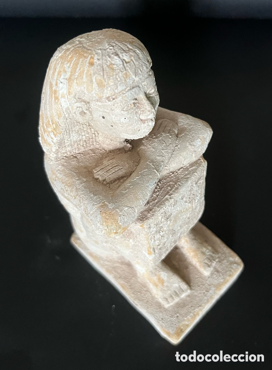 Antig&uuml;edades: Cube Statuette Limestone - Foto 15