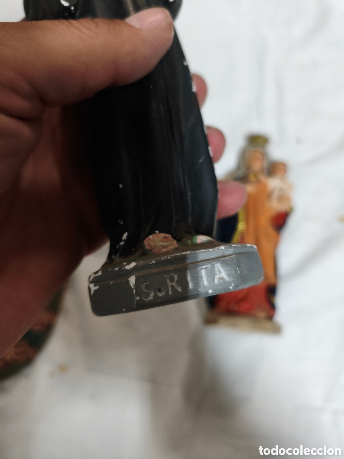 Antig&uuml;edades: Lote figuras religiosas antiguas - Foto 6