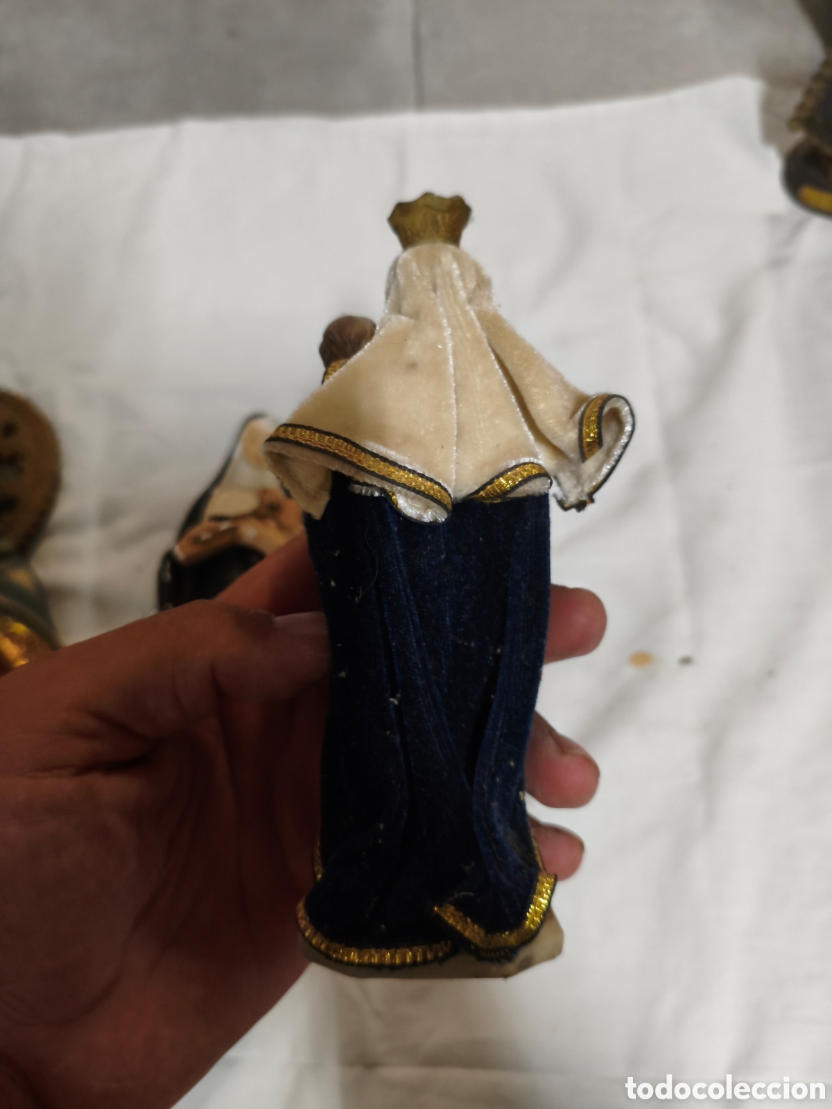 Antig&uuml;edades: Lote figuras religiosas antiguas - Foto 8