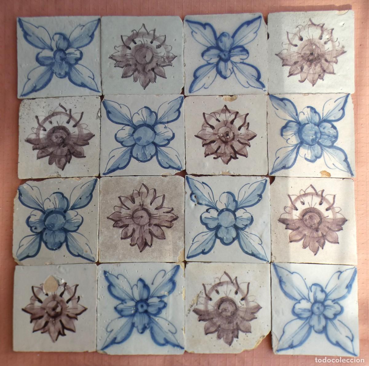Antig&uuml;edades: Azulejo, Azulejos Portugal siglo 18/19