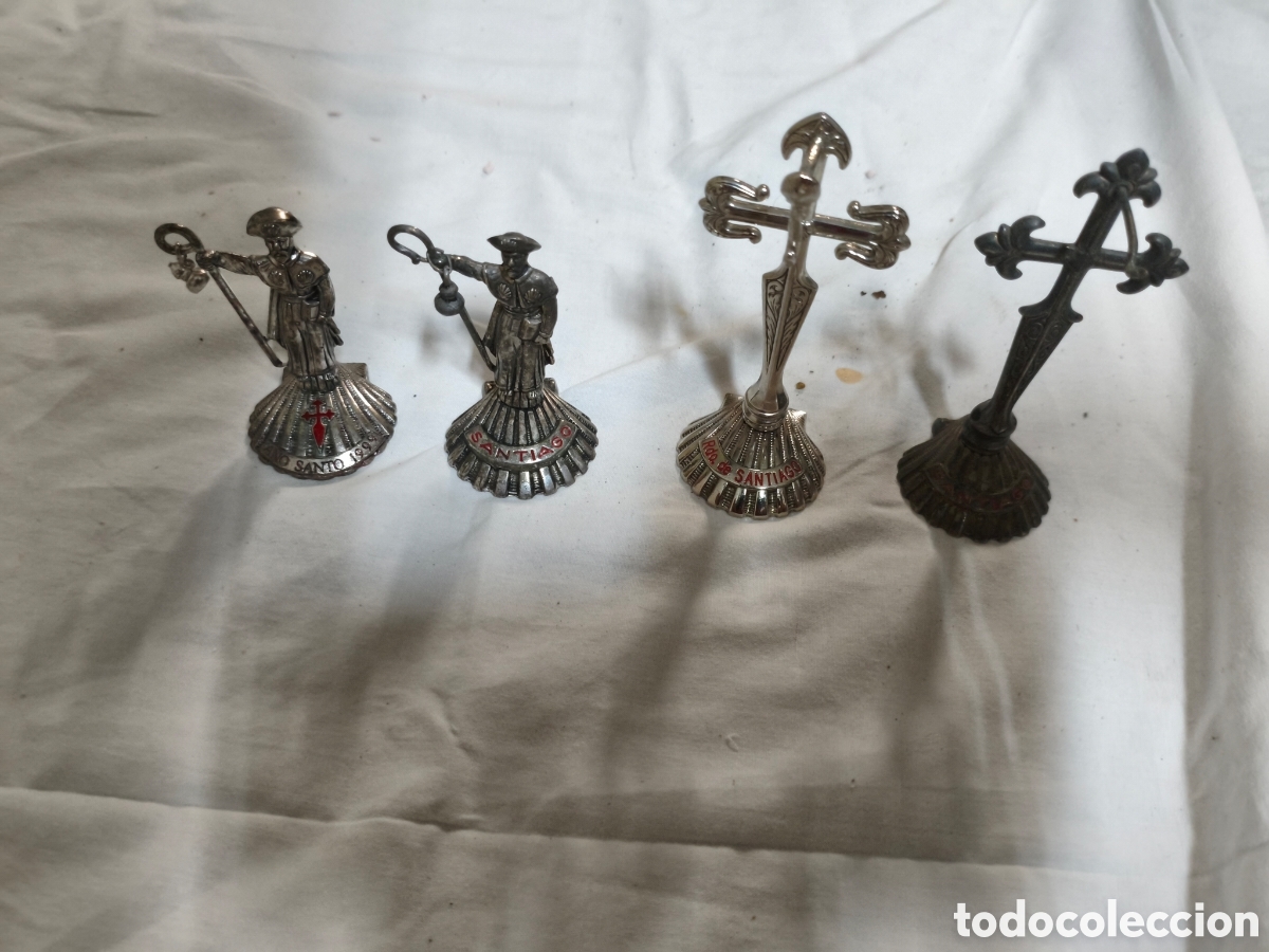 Antig&uuml;edades: Lote recuerdos Santiago - Foto 2