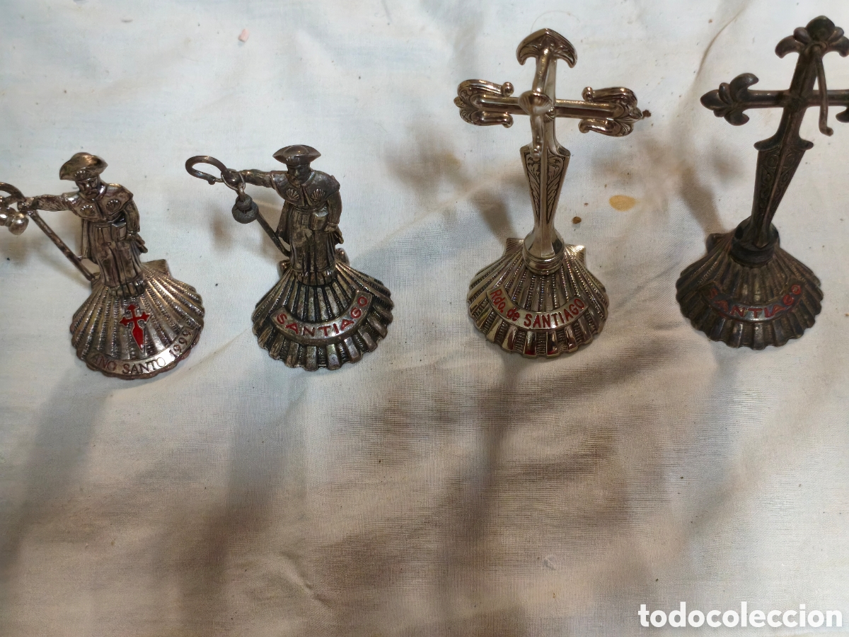 Antig&uuml;edades: Lote recuerdos Santiago - Foto 4