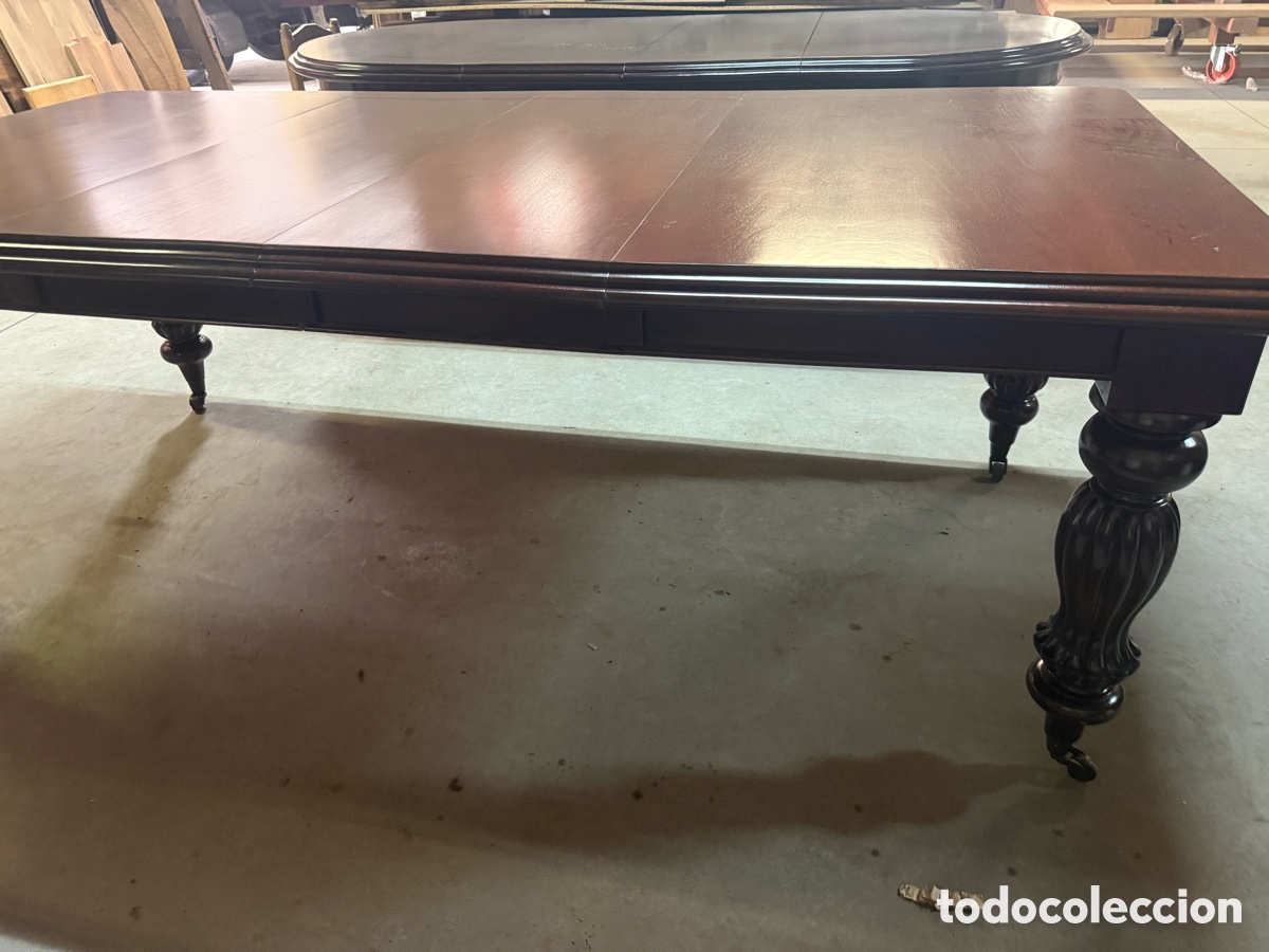 Antig&uuml;edades: Mesa Victoriana rectangular - Foto 2