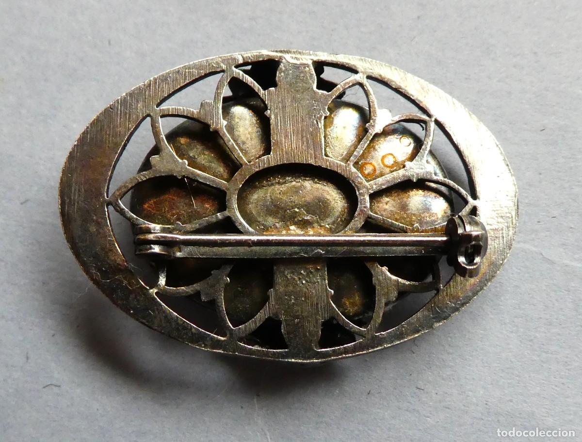 Antig&uuml;edades: ANTIGUO BROCHE DE N&Aacute;CAR S.XX - Foto 2