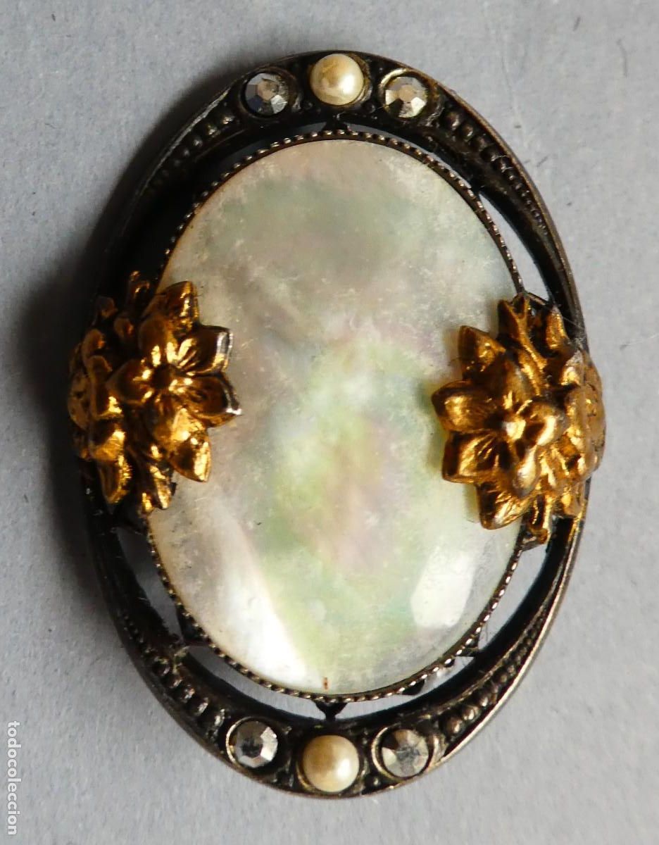 Antig&uuml;edades: ANTIGUO BROCHE DE N&Aacute;CAR S.XX - Foto 3