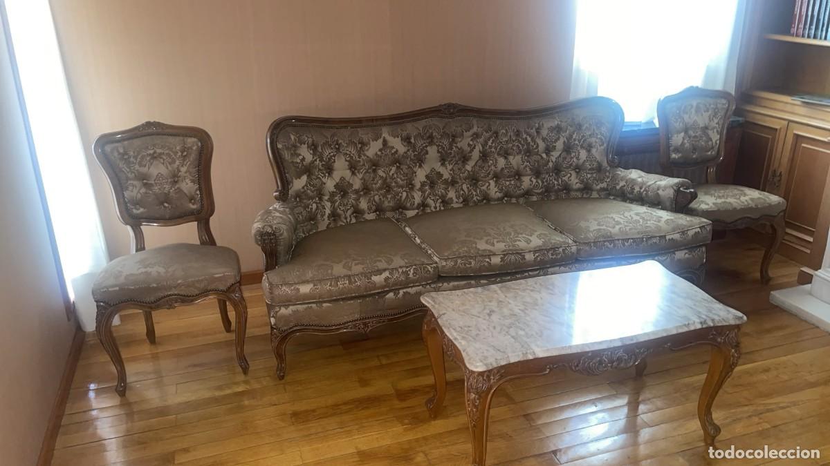 Antig&uuml;edades: Conjunto sal&oacute;n estilo Regencia