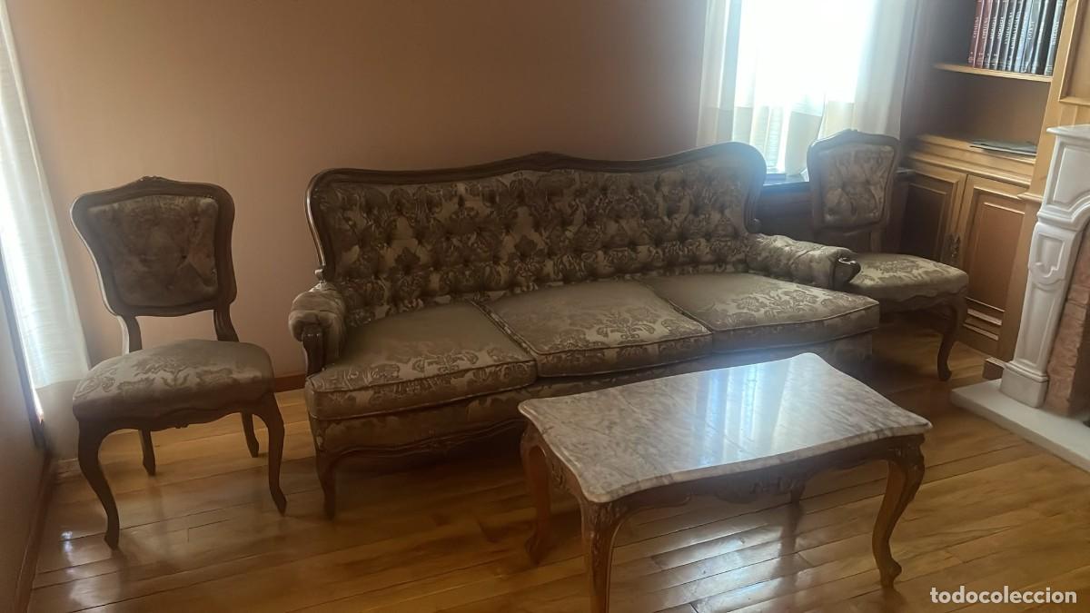 Antig&uuml;edades: Conjunto sal&oacute;n estilo Regencia - Foto 2