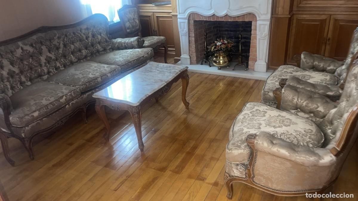 Antig&uuml;edades: Conjunto sal&oacute;n estilo Regencia - Foto 6