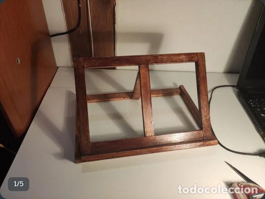 Antiquit&eacute;s: Atril sobremesa, hechura artesana