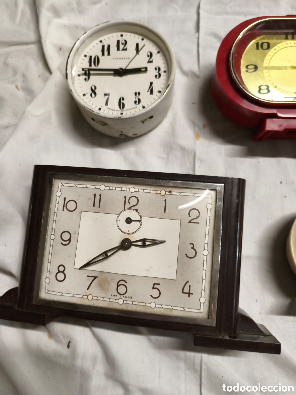 Antig&uuml;edades: Lote relojes despertadores - Foto 2