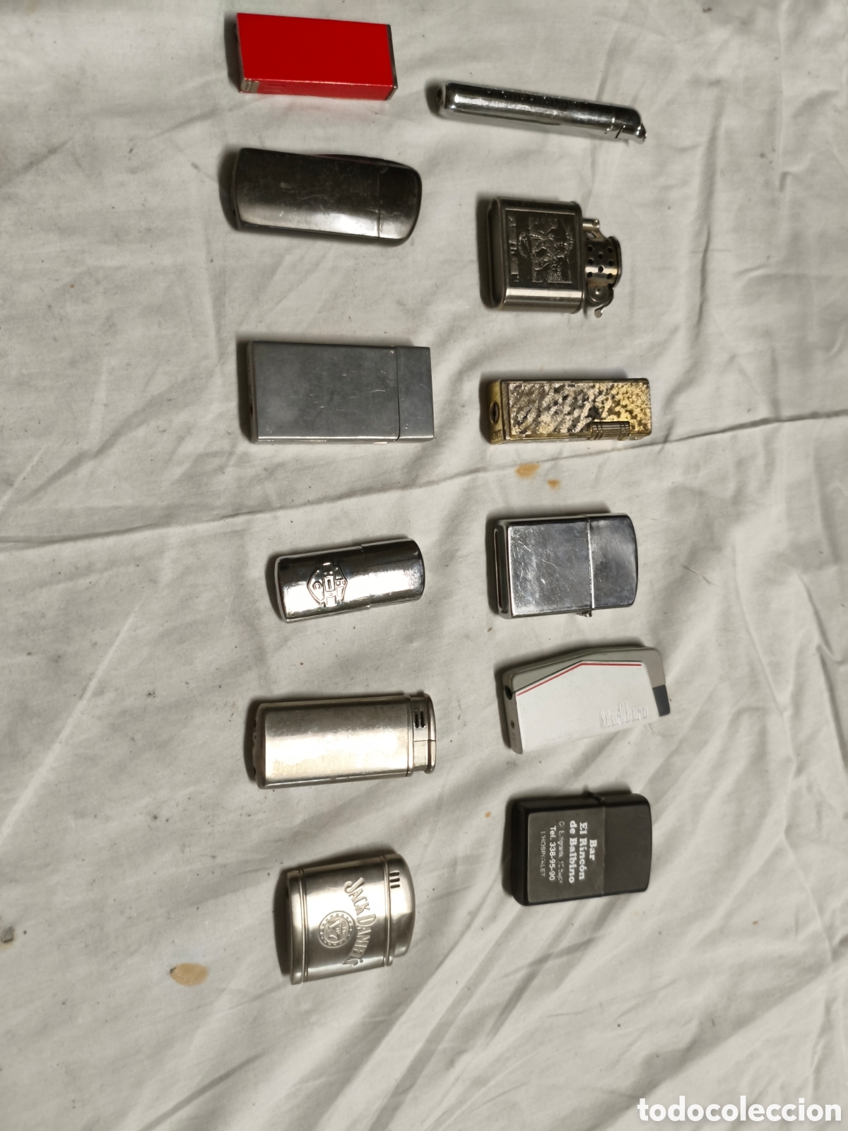 Antig&uuml;edades: Lote mecheros usados