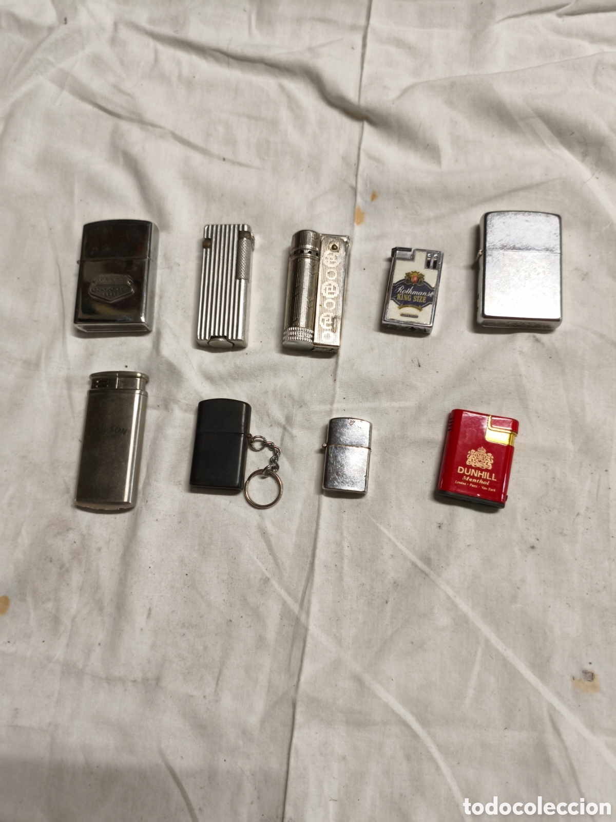 Antig&uuml;edades: Lote mecheros usados