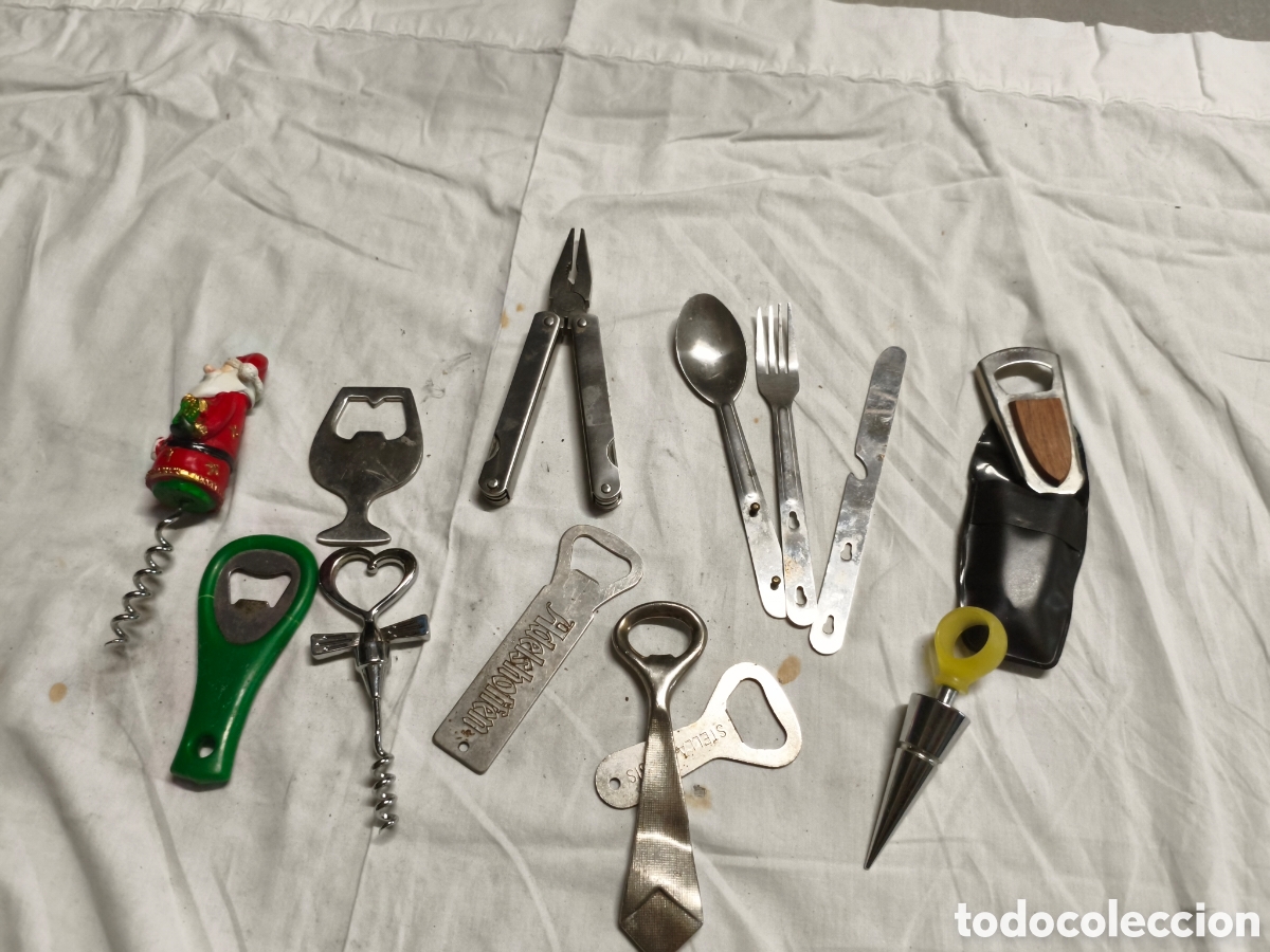 Antig&uuml;edades: Lote abridores, tenedores