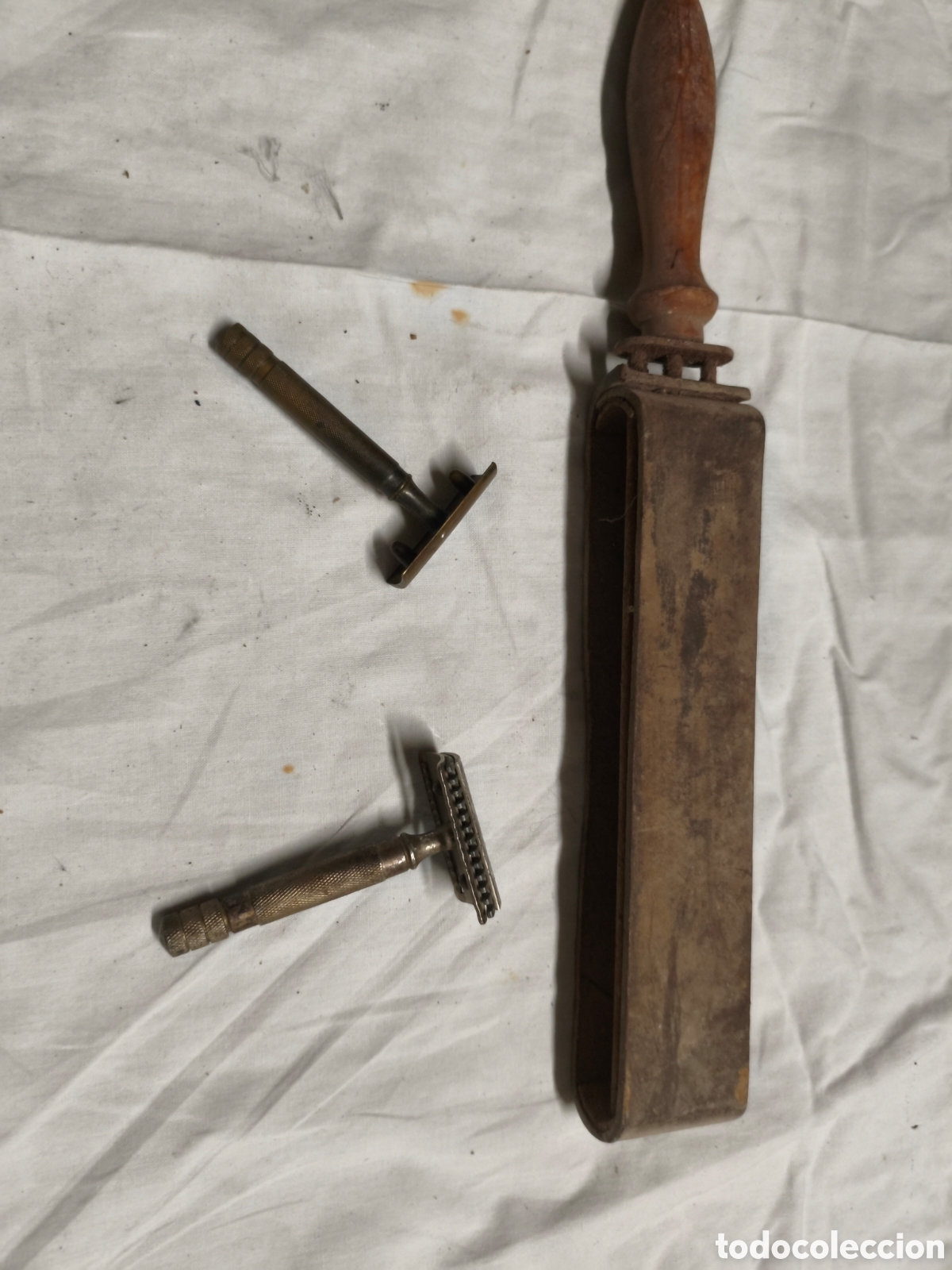 Antig&uuml;edades: Lote barbero vintage