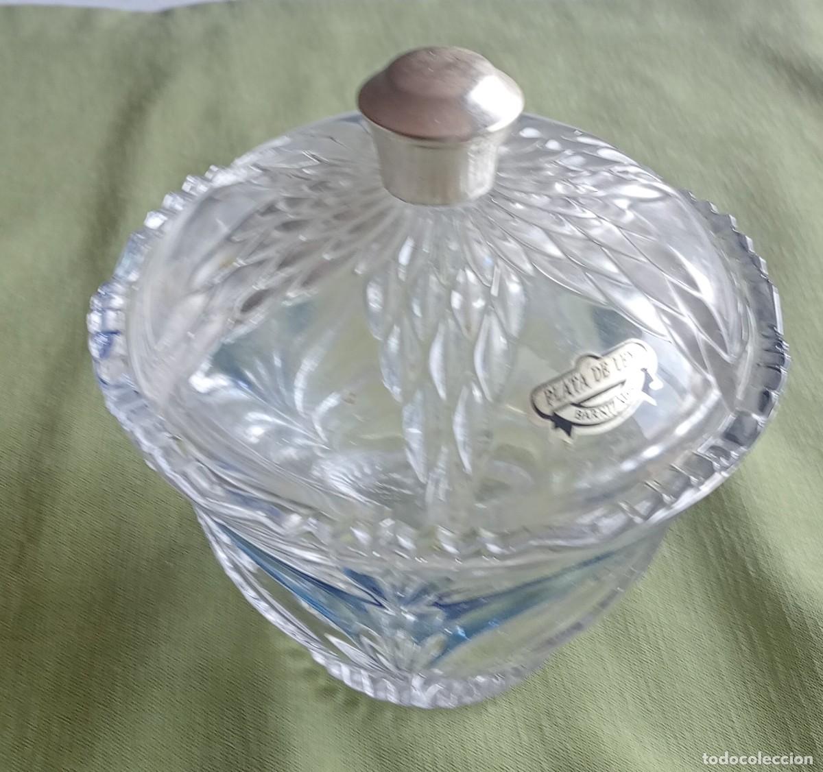 Antig&uuml;edades: BOMBONERA DE CRISTAL TALLADO, CARAMELERA DE CRISTAL TALLADO