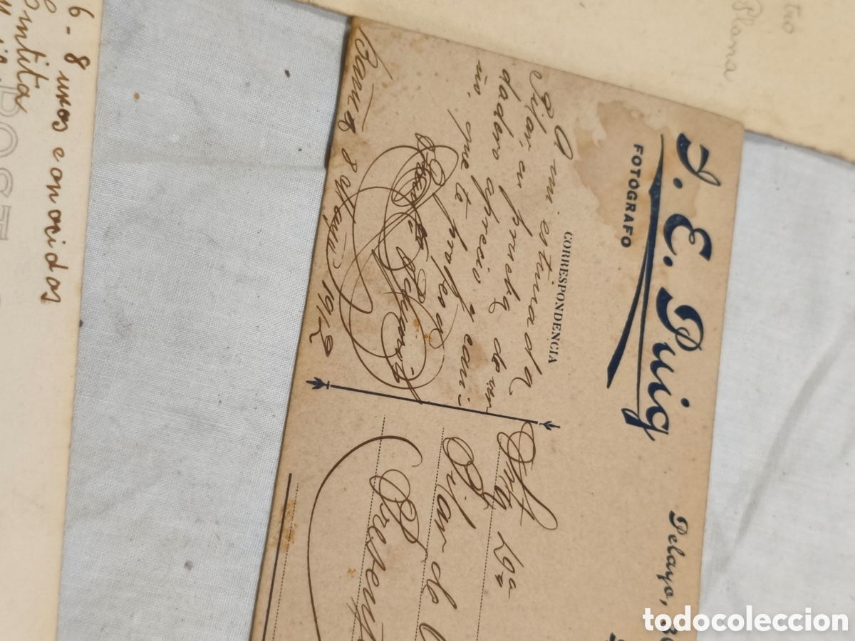 Antig&uuml;edades: Lote postales muy antiguas - Foto 9