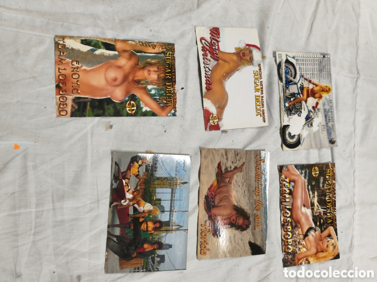Antig&uuml;edades: Lote postales eroticas