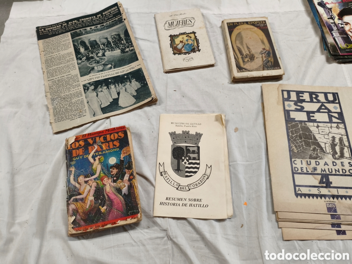 Antig&uuml;edades: Lote libros antiguos