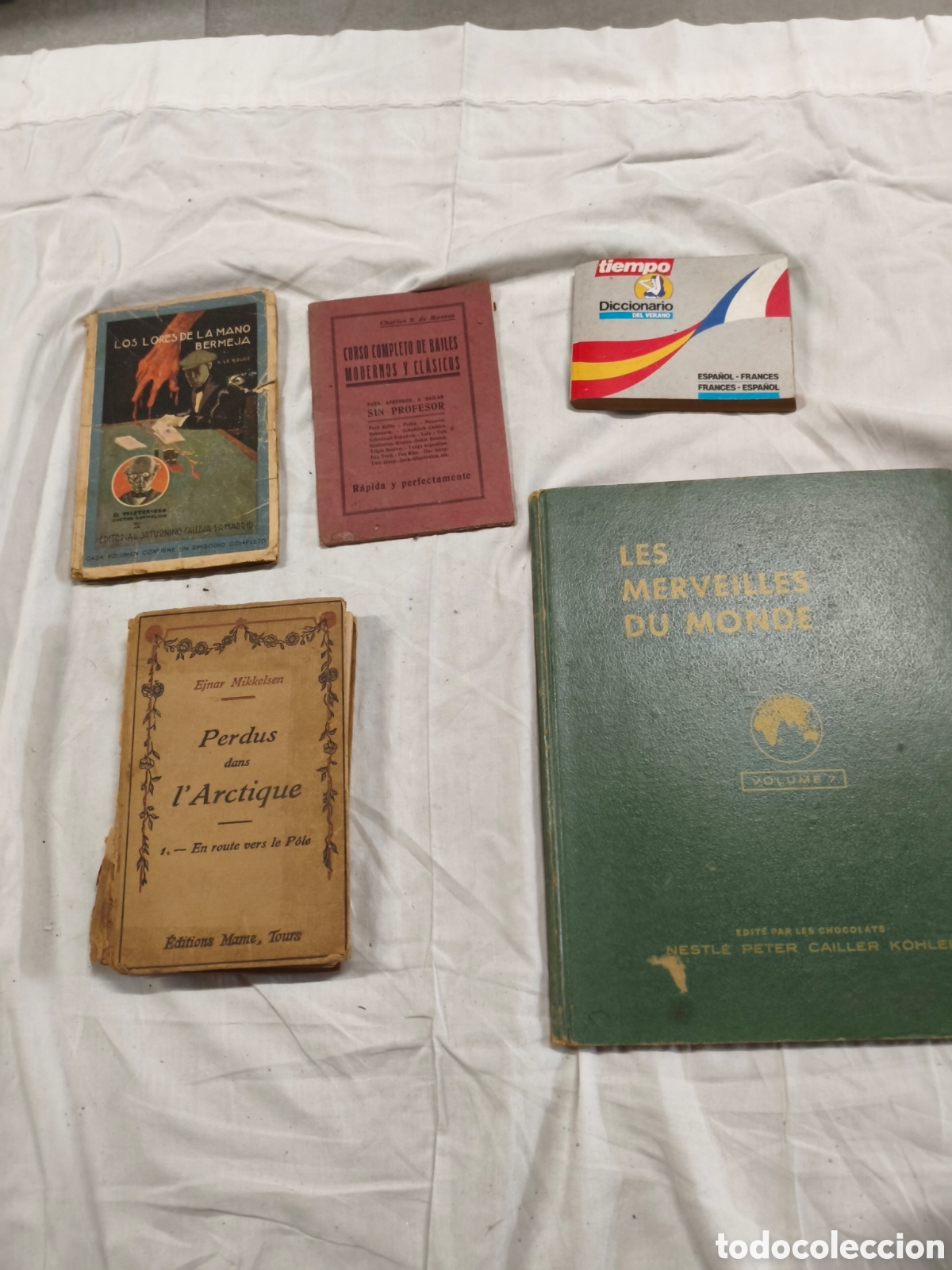 Antig&uuml;edades: Lote libros muy antiguos