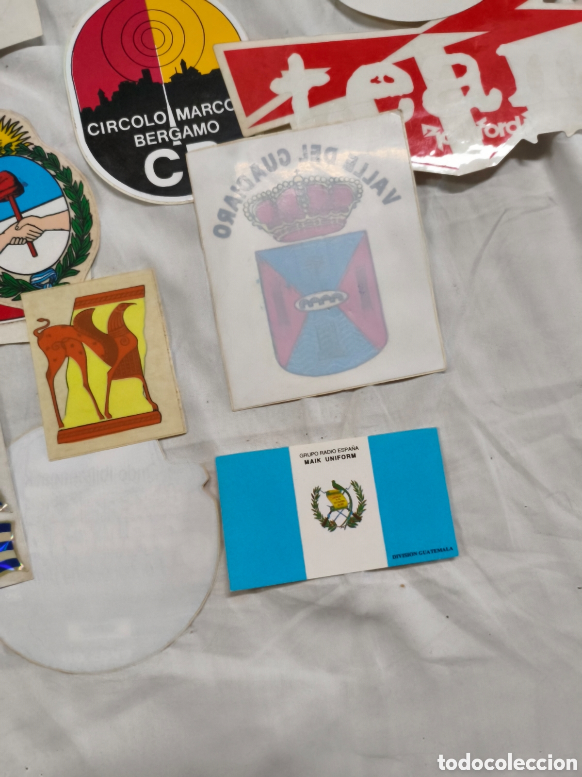 Antig&uuml;edades: Gran lote autoadhesivos antiguos - Foto 5