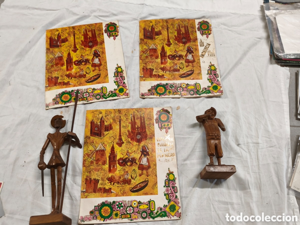 Antig&uuml;edades: Lote diapositivas Don Quijote la Mancha