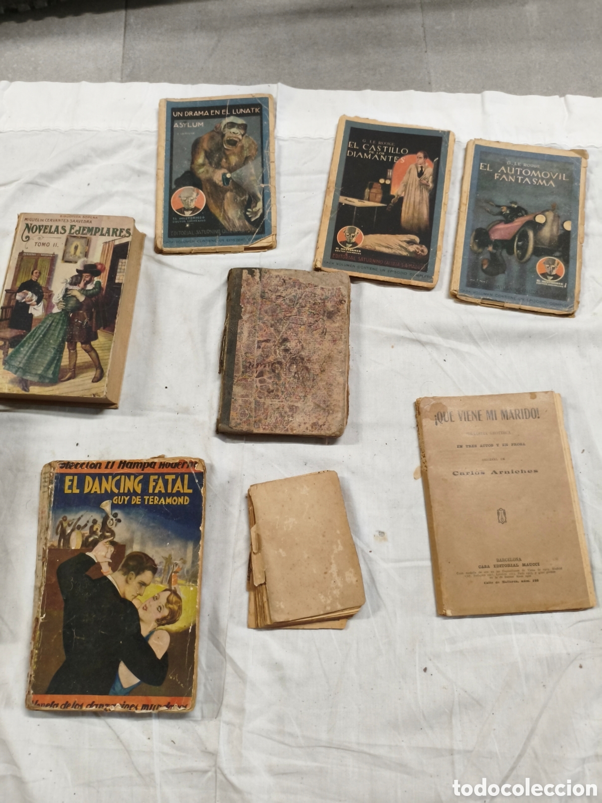 Antig&uuml;edades: Lote libros muy antiguos