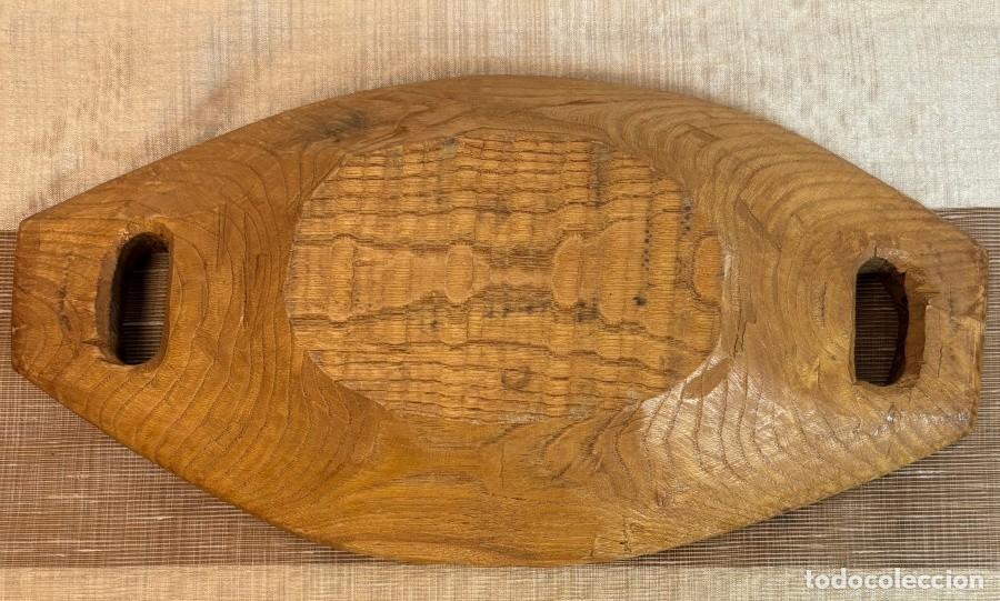 Antig&uuml;edades: Lote de Tres Cuencos de Madera - Foto 5