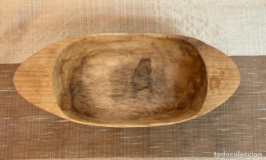 Antig&uuml;edades: Lote de Tres Cuencos de Madera - Foto 6