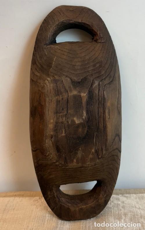 Antig&uuml;edades: Lote de Tres Cuencos de Madera - Foto 10