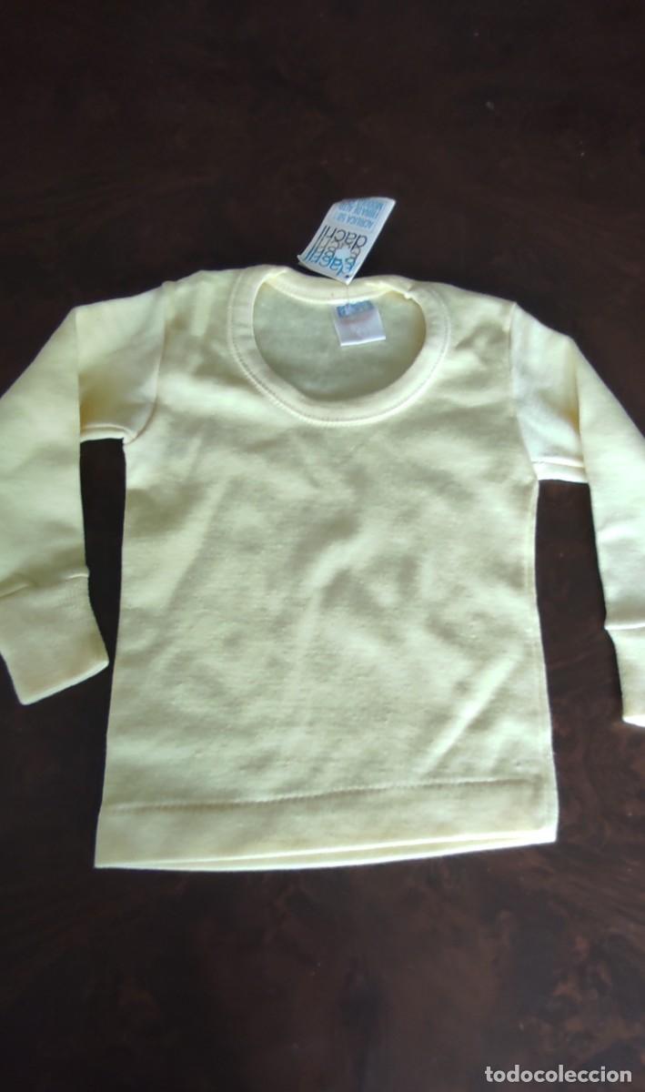 Antig&uuml;edades: ANTIGUA CAMISETA INTERIOR DE BEB&Eacute; Dacril Bofarull - Talla 1 - NUEVA CON ETIQUETA (NOS) - A&Ntilde;OS 70/80