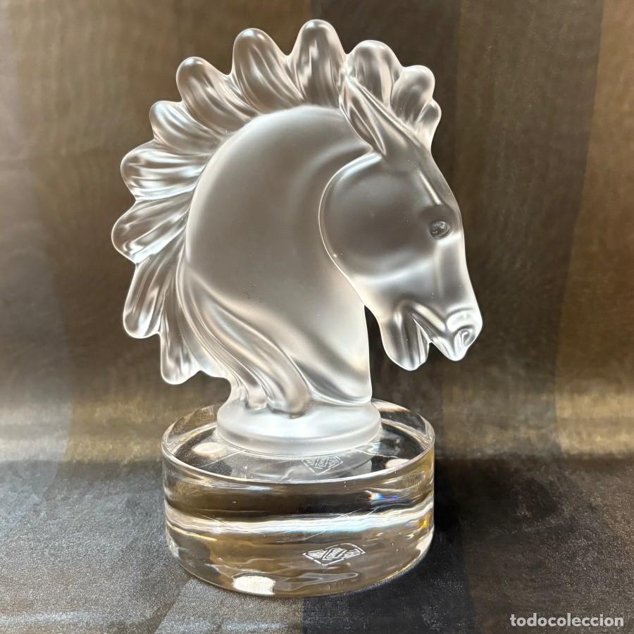 Antig&uuml;edades: Escultura Caballo de Cristal