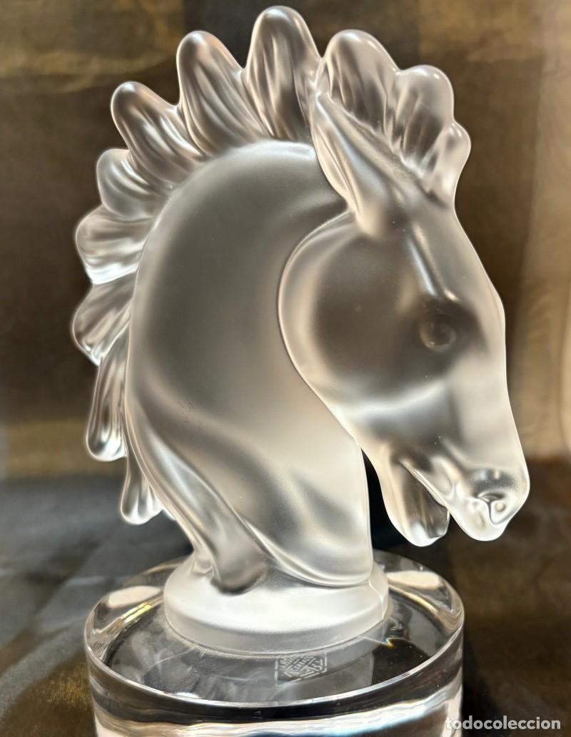 Antig&uuml;edades: Escultura Caballo de Cristal - Foto 5