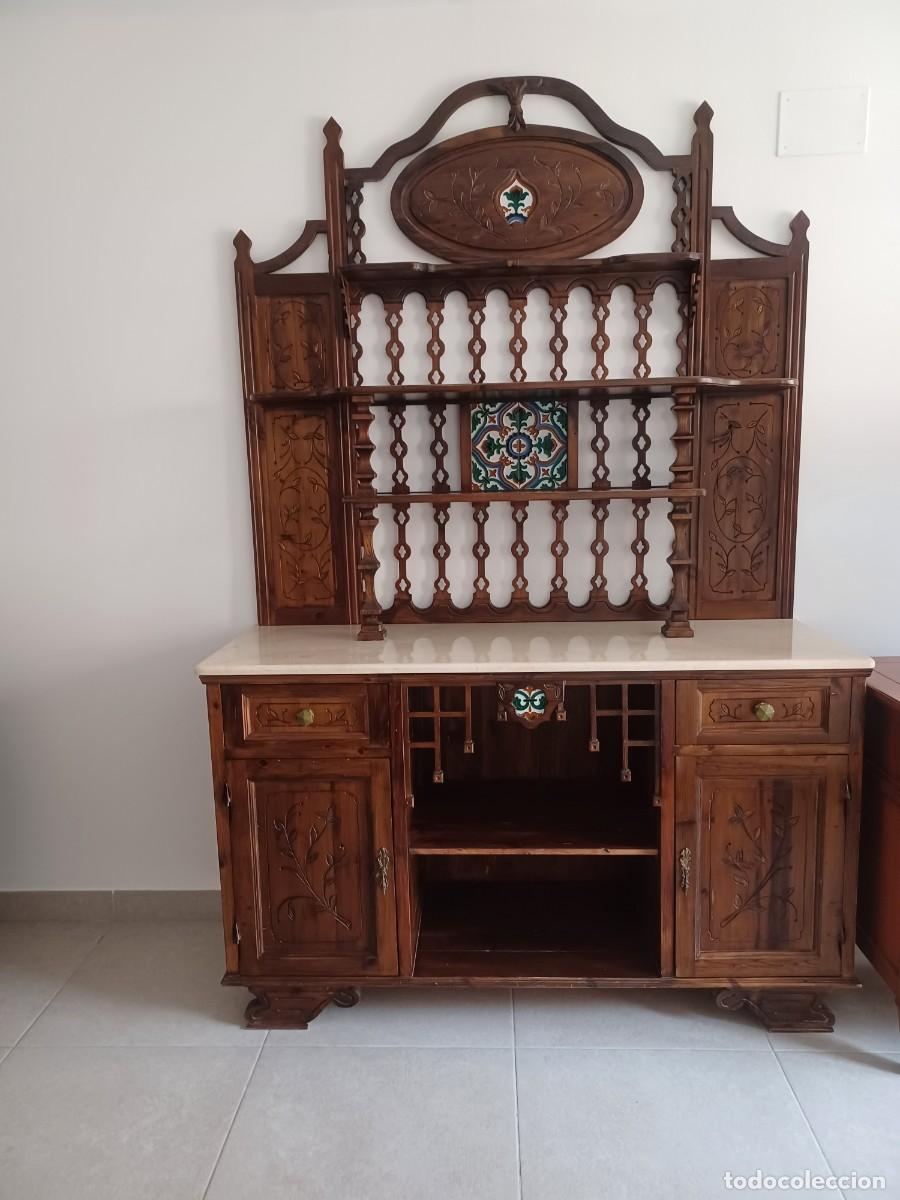 Antig&uuml;edades: MUEBLE APARADOR ANTIGUO