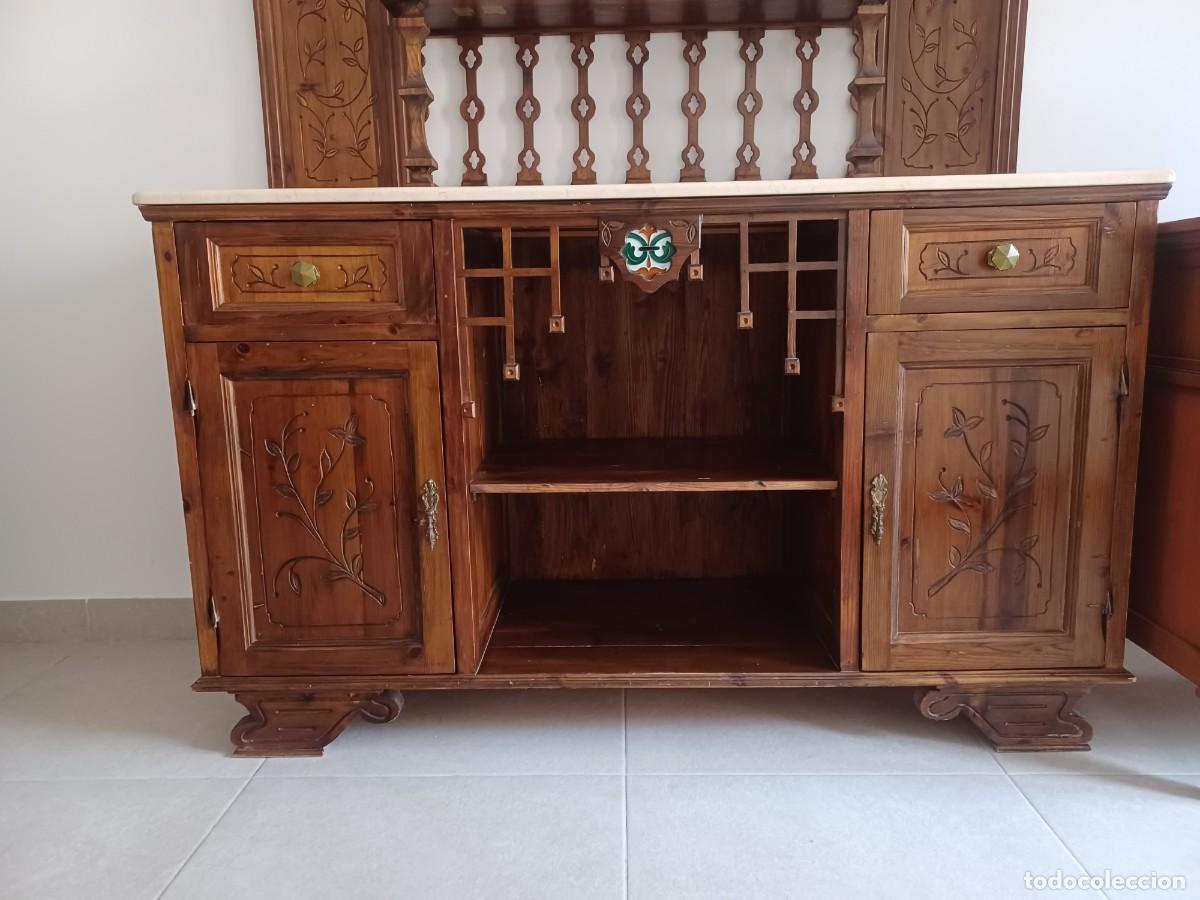 Antig&uuml;edades: MUEBLE APARADOR ANTIGUO - Foto 4