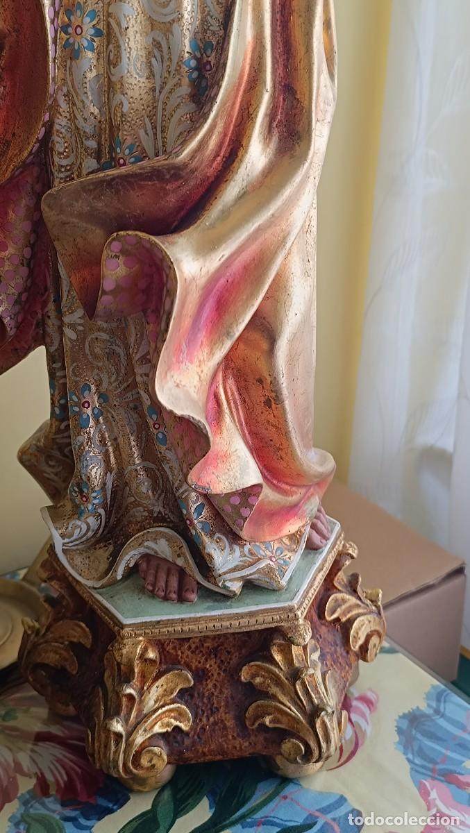 Antig&uuml;edades: Imagen Sagrado coraz&oacute;n de jes&uacute;s - Foto 6