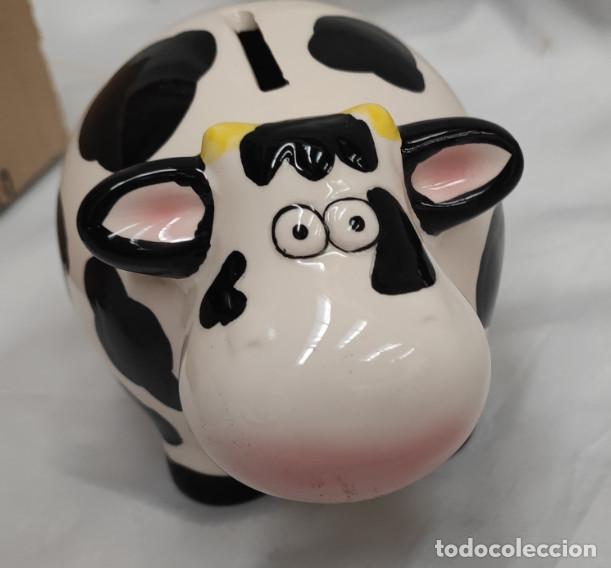 Antig&uuml;edades: HUCHA DE PORCELANA CON FORMA DE VACA - Foto 3