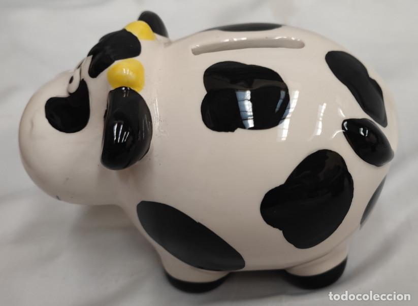 Antig&uuml;edades: HUCHA DE PORCELANA CON FORMA DE VACA - Foto 4