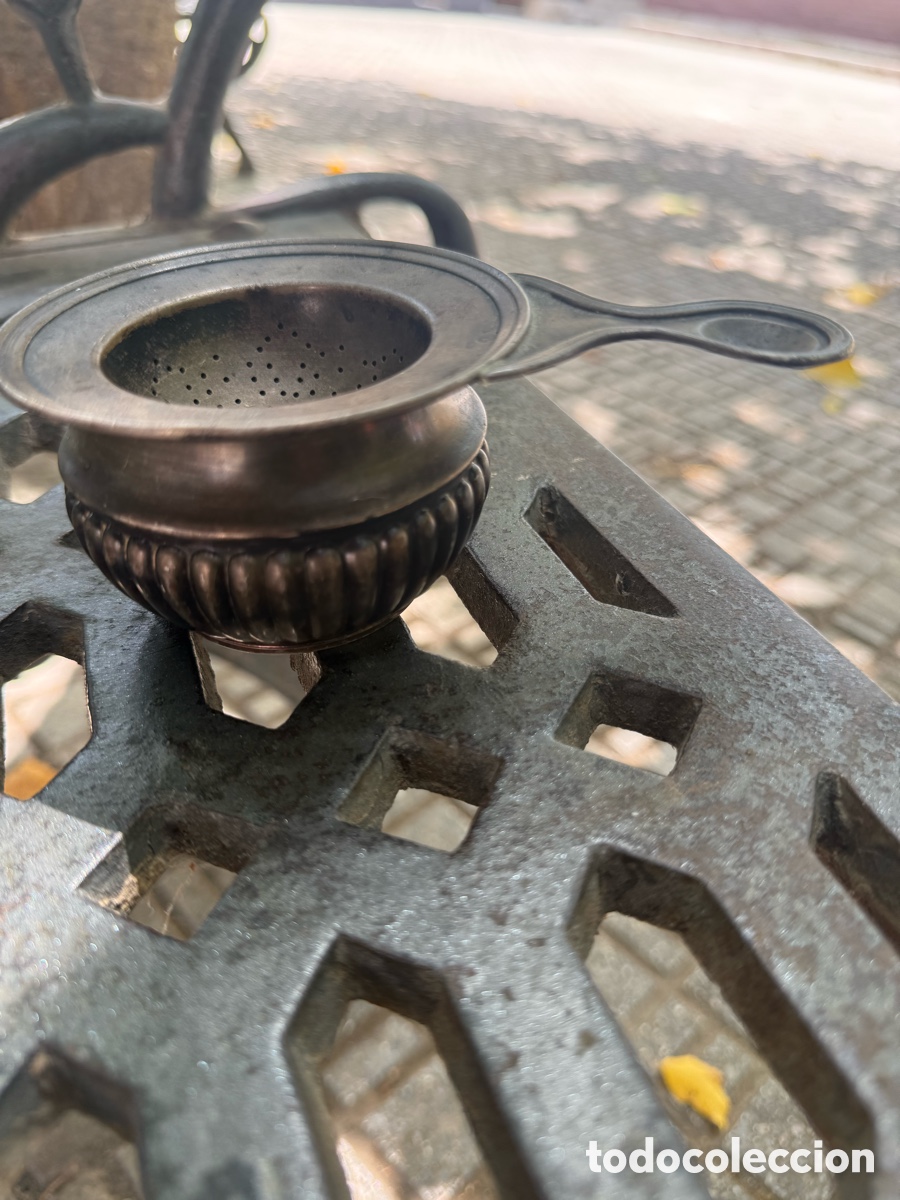 Antig&uuml;edades: Decoraci&oacute;n de plata antigua 133,83g
