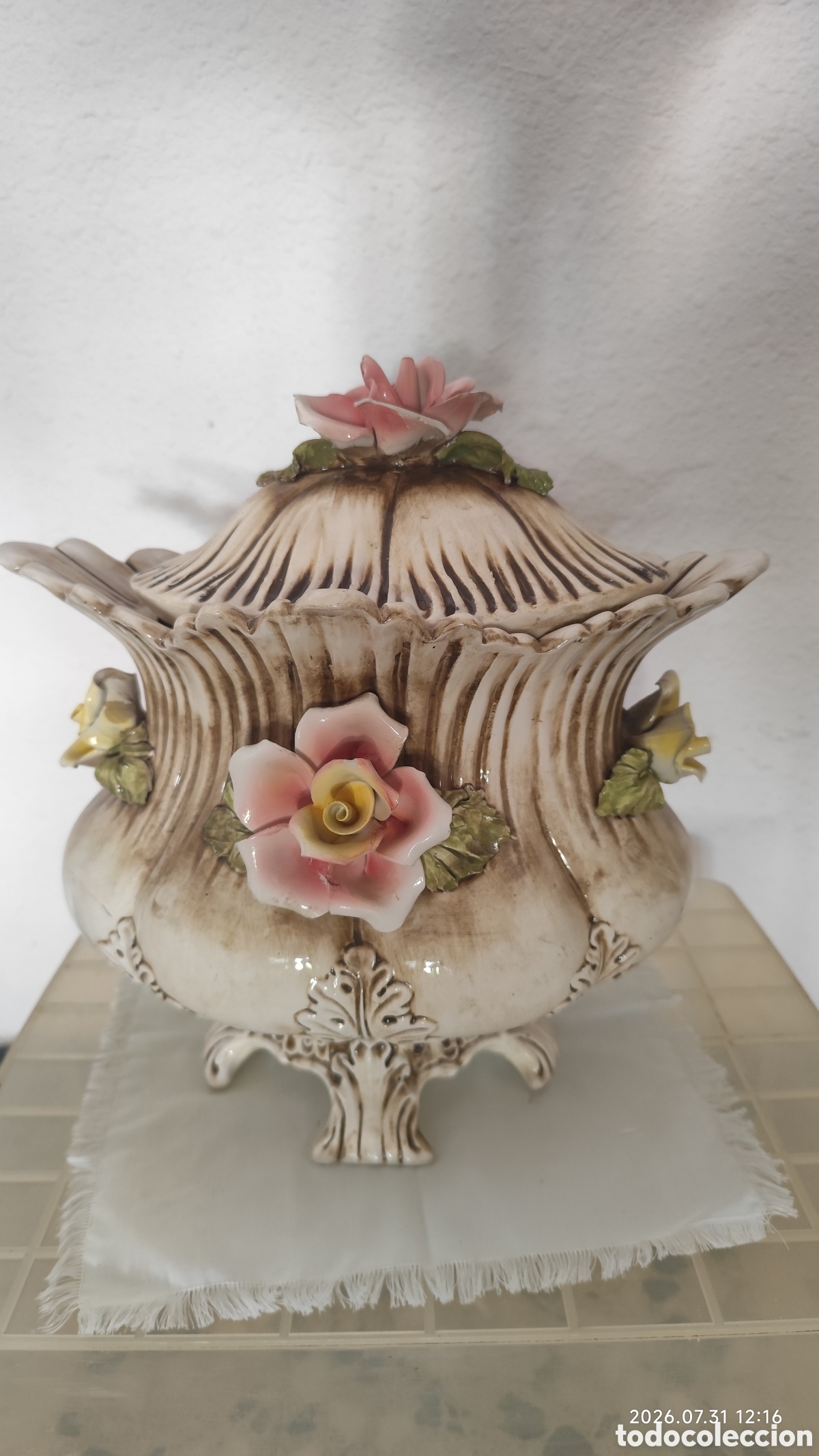 Antig&uuml;edades: Sopera Capodimonte italia
