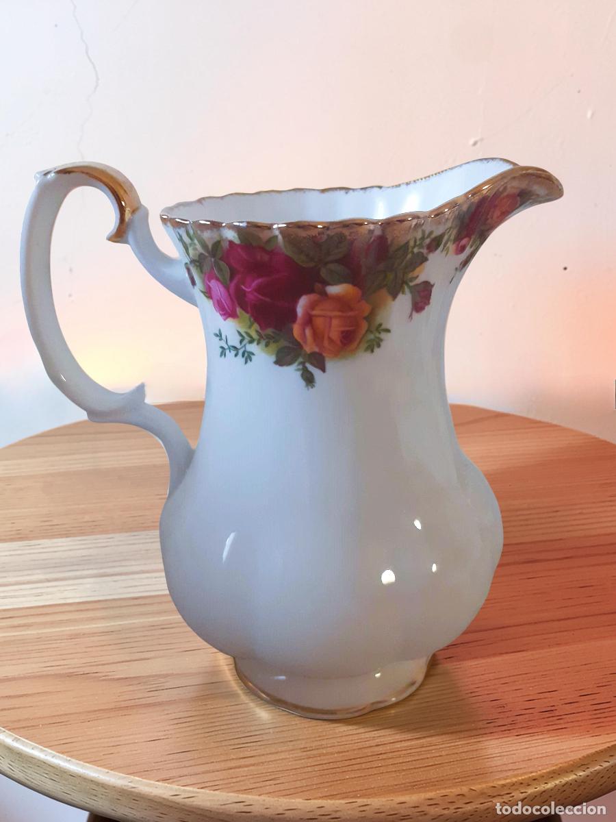 Antiquit&eacute;s: Rara de encontrar Jarra muy grande Royal Albert Old Country Roses