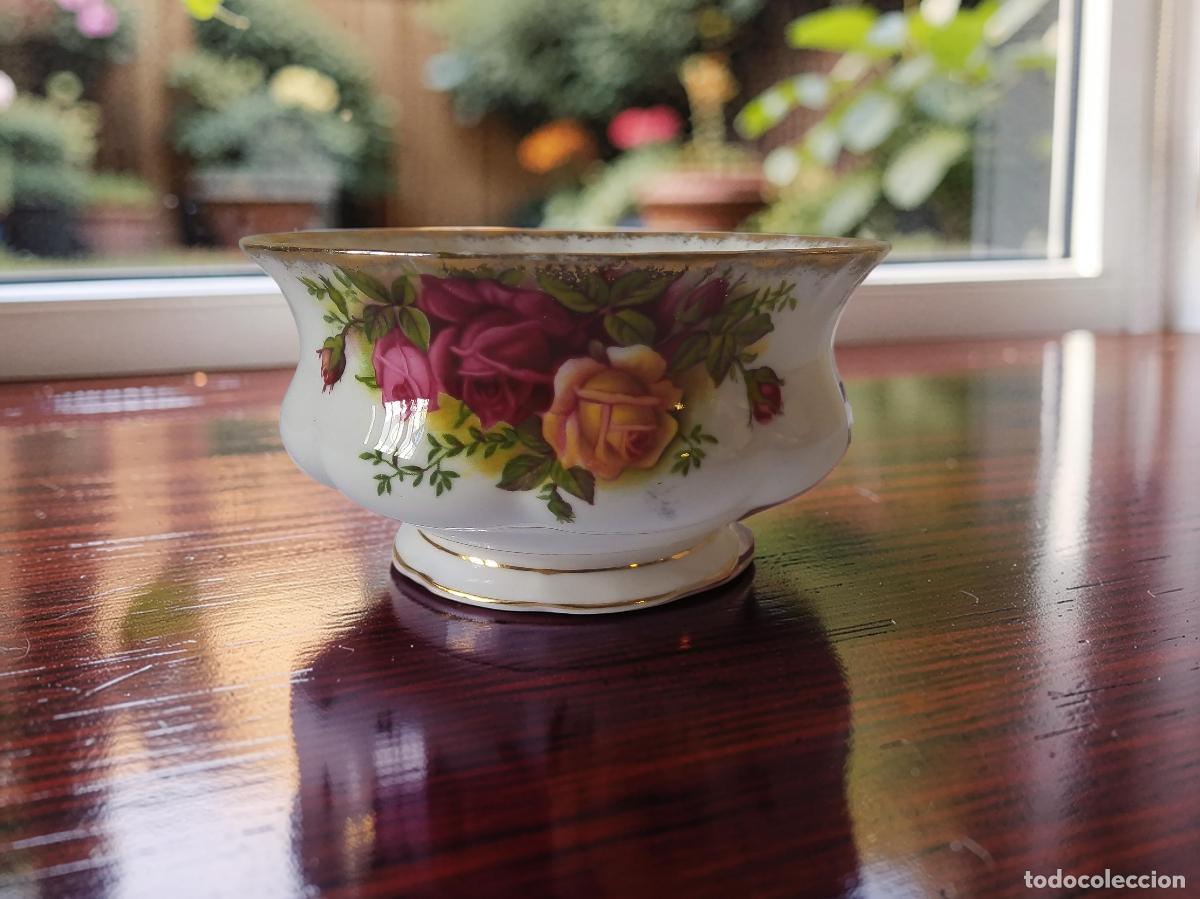 Antiquit&eacute;s: Azucarero abierto Royal Albert Royal Albert Old Country Roses