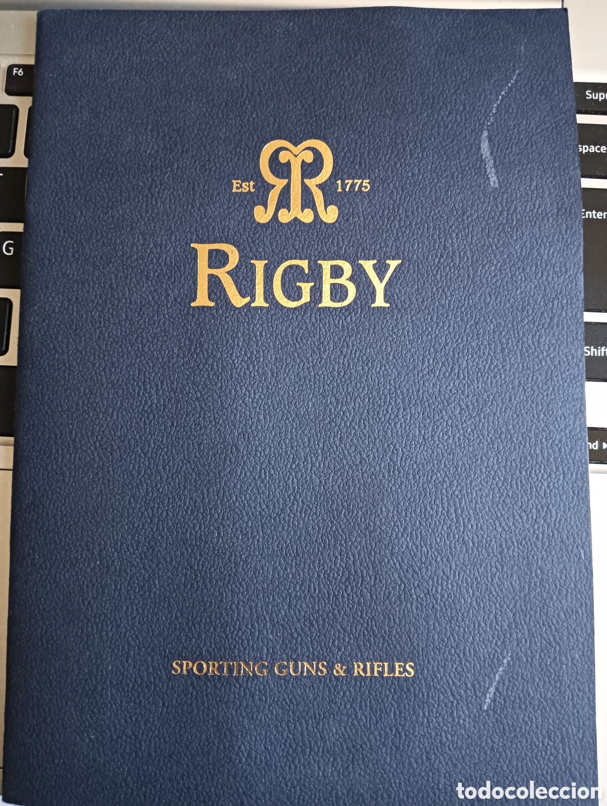 Antig&uuml;edades: Folleto de publicidad de la casa Rigby armas de caza