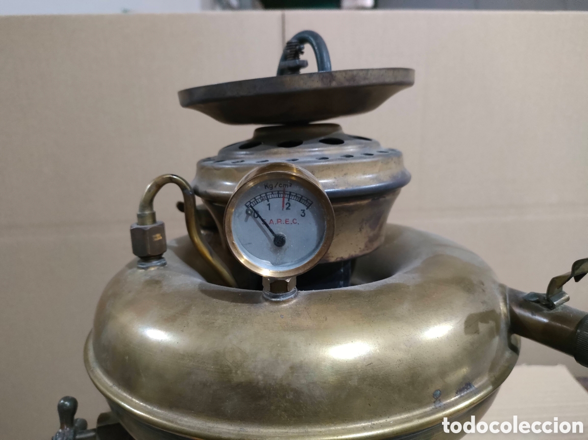 Antig&uuml;edades: Lampara Petromax antiguo - Foto 2